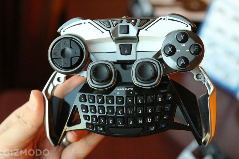 Illustration for article titled Mad Catz Just Made The Most Insane MouseĀ AndĀ The Craziest Gamepad
